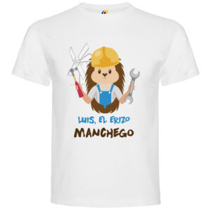 Camiseta Luis el Erizo Manchego Constructor