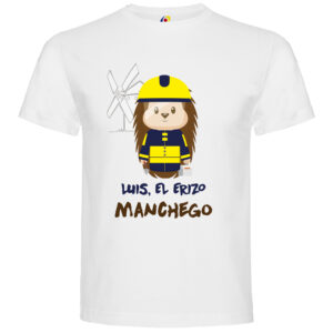 Camiseta Luis el Erizo Manchego Bombero