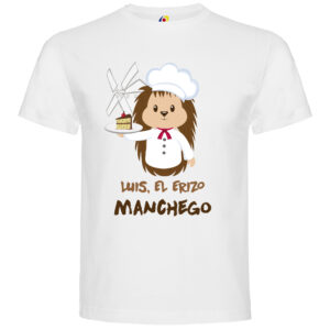 Camiseta Luis el Erizo Manchego Cocinero