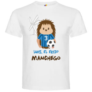 Camiseta Luis el Erizo Manchego Futbolista