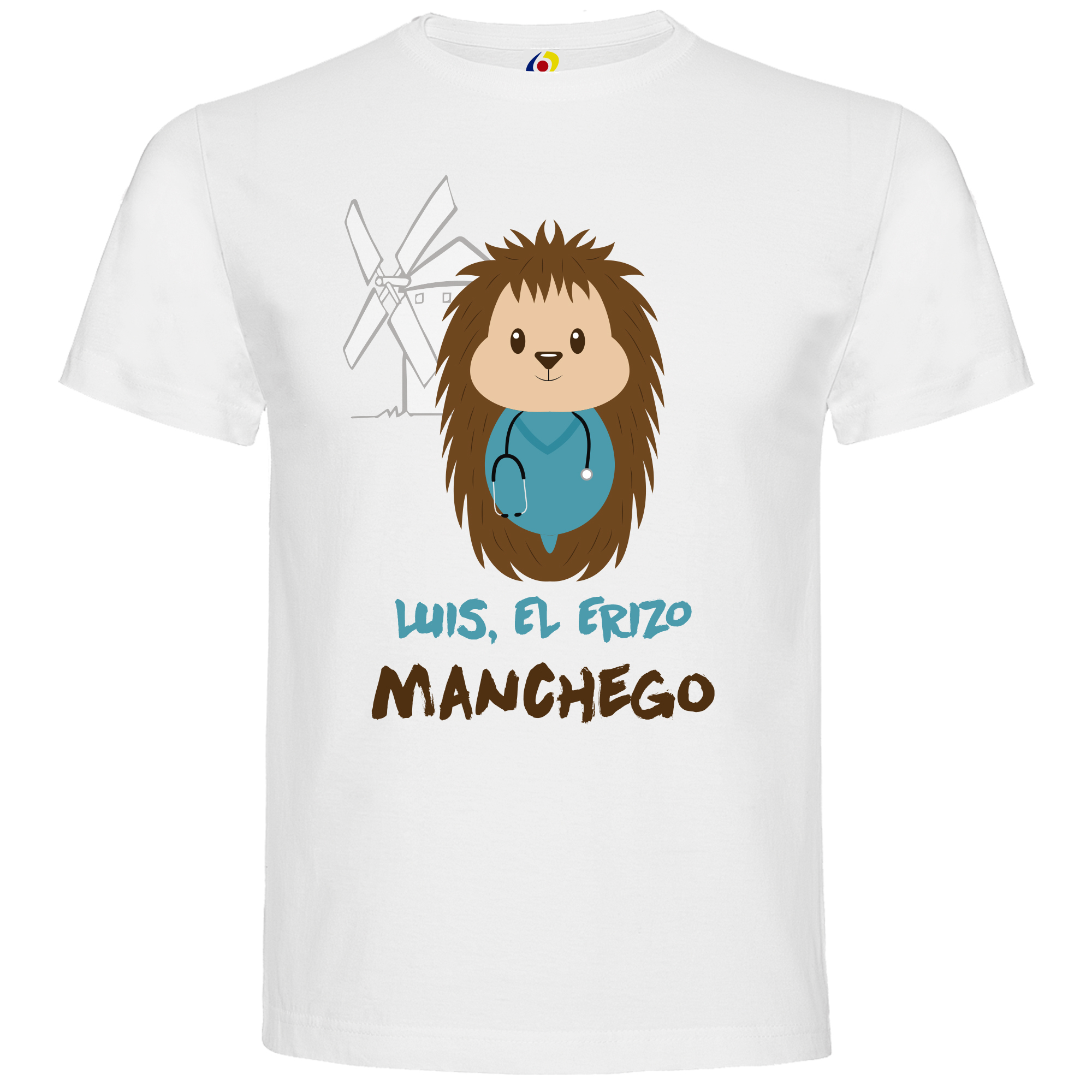 Camiseta Luis el Erizo Manchego Doctor
