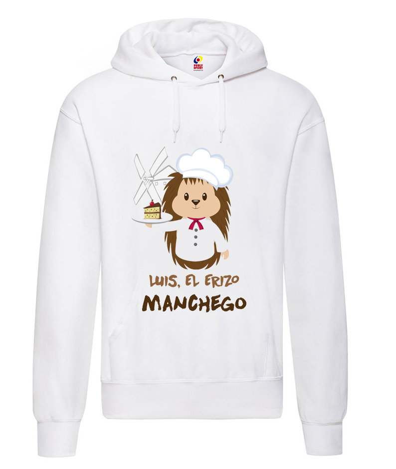 Sudadera Luis el Erizo Manchego Cocinero