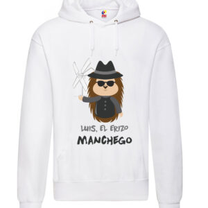 Sudadera Luis el Erizo Manchego Elegante