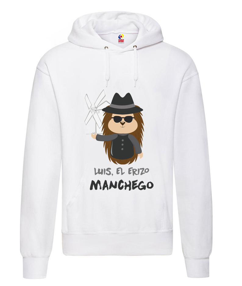 Sudadera Luis el Erizo Manchego Elegante