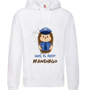 Sudadera Luis el Erizo Manchego Policía
