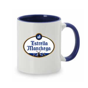Taza Estrella Manchega Asa de Color