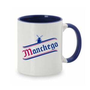 Taza Manchego Clásica Asa de Color