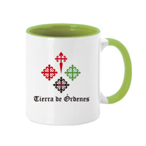 Taza Tierra de Órdenes Asa de Color