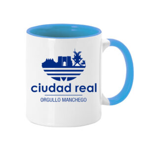 Taza Ciudad Real Orgullo Manchego Asa de Color